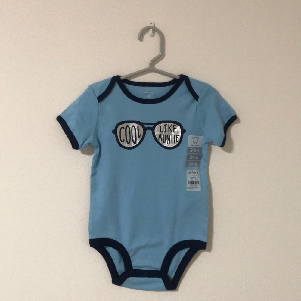 New carters onesie with tag